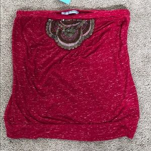 Maurices strapless shirt